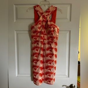Spring/Summer dress! Perfect for any wedding our formal event. Zipper back.
